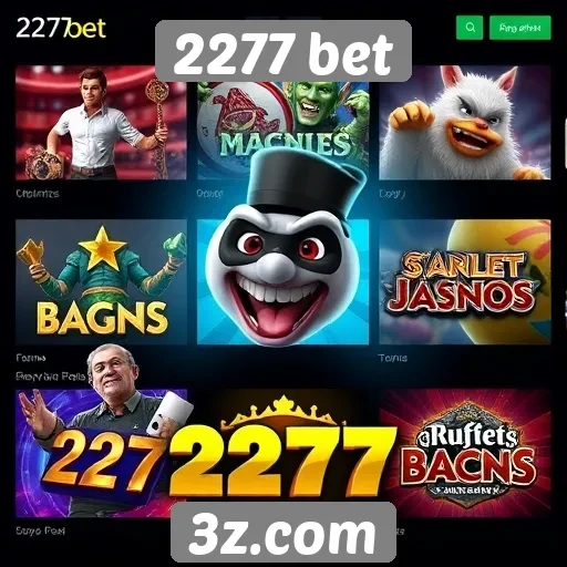 Análise dos jogos disponíveis no site 2277 bet